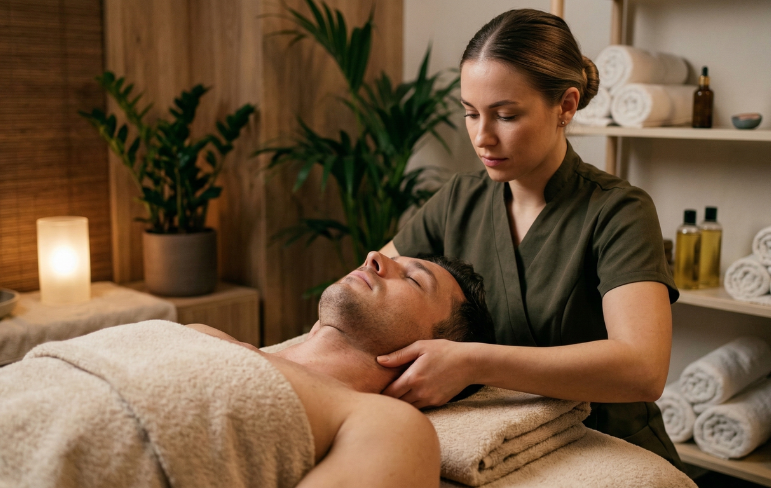 Relaxing Signature Therapy Massage in Hyderabad – Experience ultimate rejuvenation with expert therapeutic techniques for stress relief and muscle relaxation